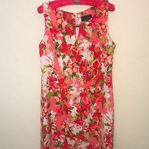 RONNI NICOLE Size 10 sleeveless floral dress